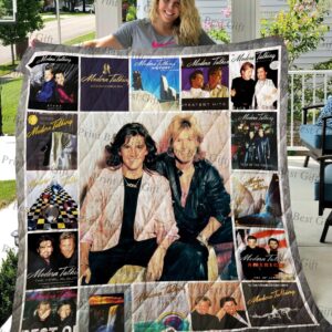 M310757 Modern Talking Quilt Blanket  Quilt